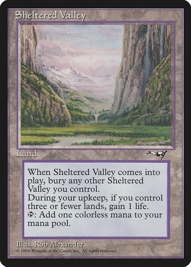 Sheltered Valley [Alliances] | Tabernacle Games