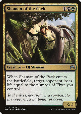 Shaman of the Pack [Magic Origins] | Tabernacle Games