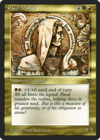 Pavel Maliki [Legends] | Tabernacle Games