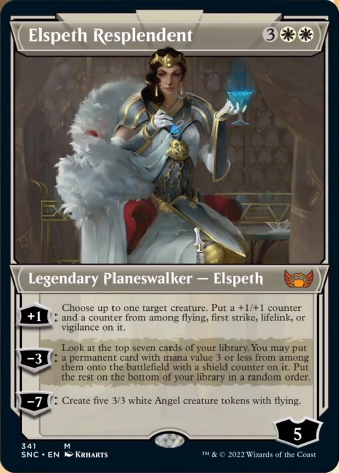 Elspeth Resplendent (Showcase Art Deco) [Streets of New Capenna] | Tabernacle Games