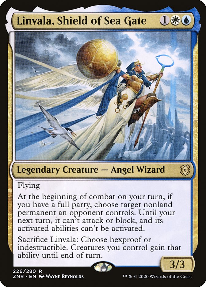 Linvala, Shield of Sea Gate [Zendikar Rising] | Tabernacle Games