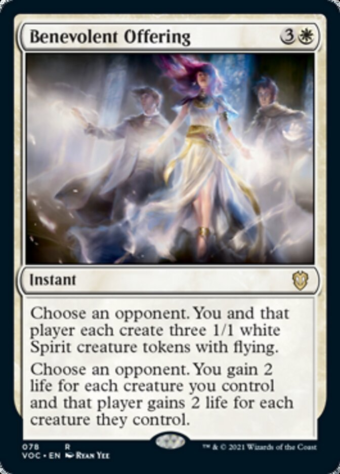 Benevolent Offering [Innistrad: Crimson Vow Commander] | Tabernacle Games