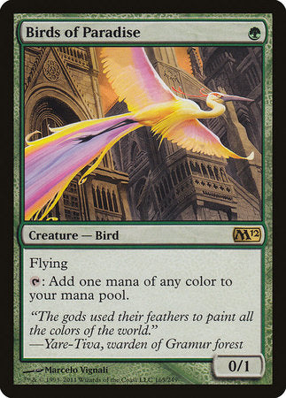 Birds of Paradise [Magic 2012] | Tabernacle Games