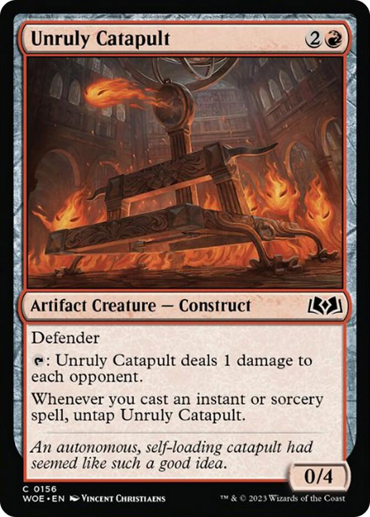 Unruly Catapult [Wilds of Eldraine] | Tabernacle Games