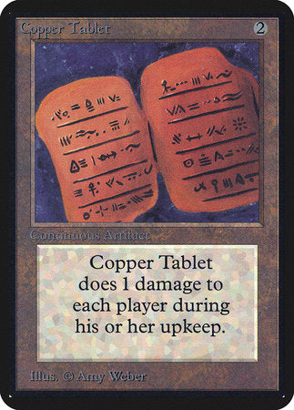 Copper Tablet [Limited Edition Alpha] | Tabernacle Games