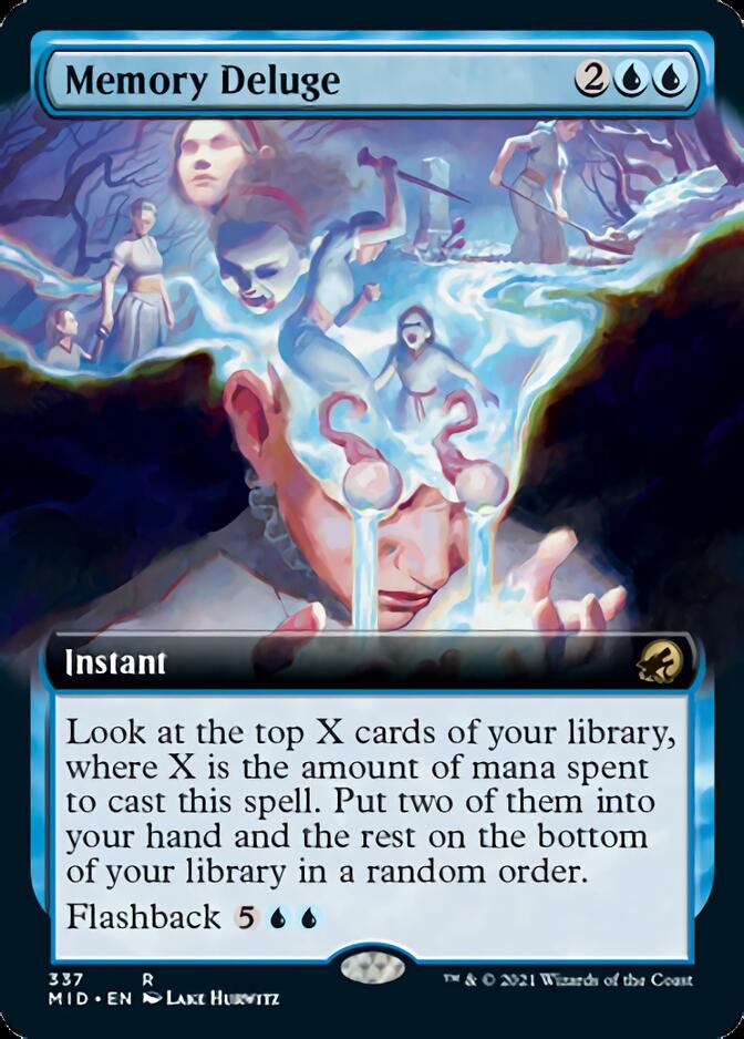 Memory Deluge (Extended) [Innistrad: Midnight Hunt] | Tabernacle Games