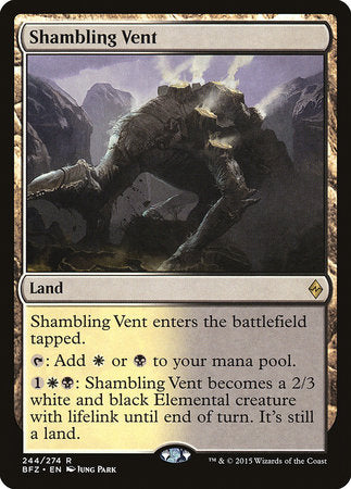 Shambling Vent [Battle for Zendikar] | Tabernacle Games