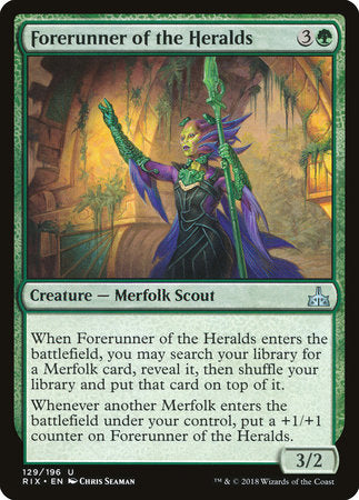 Forerunner of the Heralds [Rivals of Ixalan] | Tabernacle Games