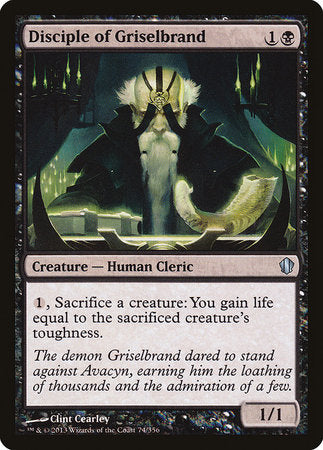 Disciple of Griselbrand [Commander 2013] | Tabernacle Games