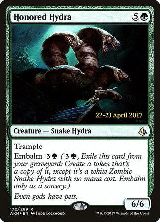 Honored Hydra [Amonkhet Promos] | Tabernacle Games