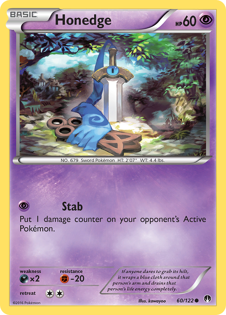 Honedge (60/122) [XY: BREAKpoint] | Tabernacle Games