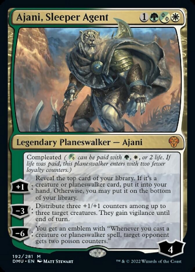 Ajani, Sleeper Agent [Dominaria United] | Tabernacle Games