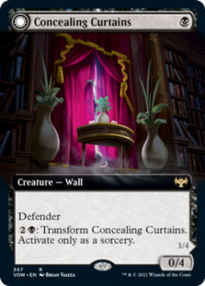 Concealing Curtains // Revealing Eye (Extended) [Innistrad: Crimson Vow] | Tabernacle Games