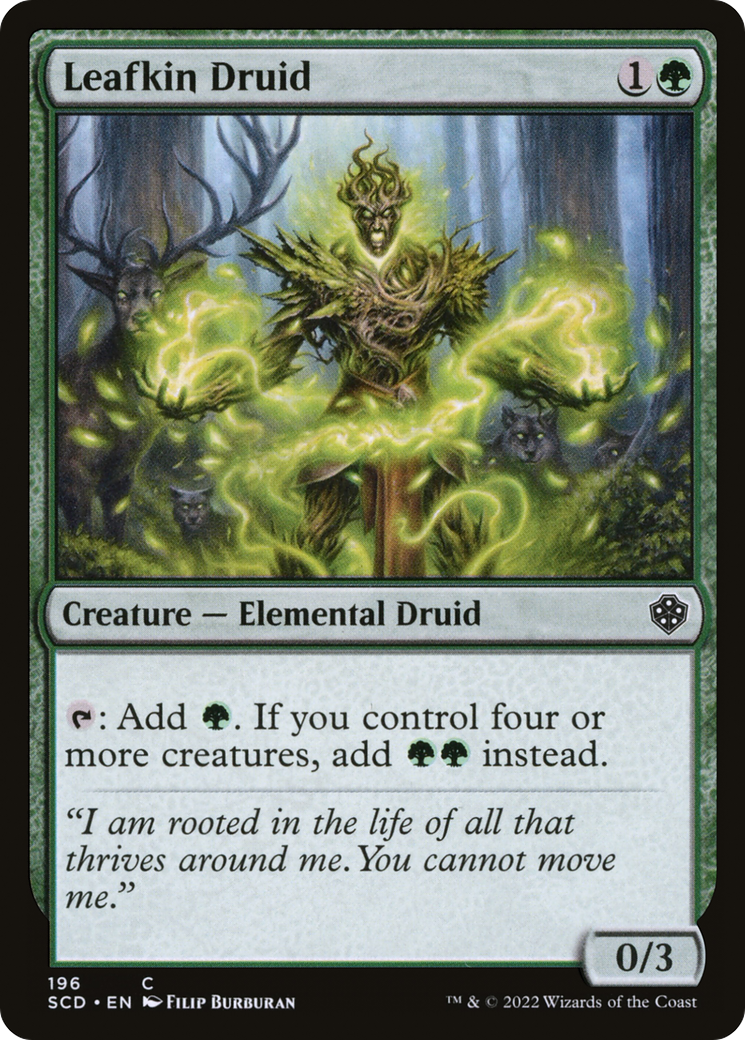 Leafkin Druid [Starter Commander Decks] | Tabernacle Games