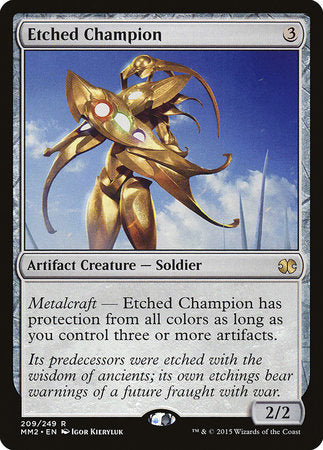 Etched Champion [Modern Masters 2015] | Tabernacle Games
