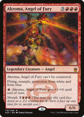 Akroma, Angel of Fury [Masters 25] | Tabernacle Games