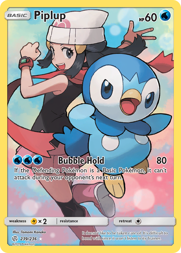 Piplup (239/236) [Sun & Moon: Cosmic Eclipse] | Tabernacle Games