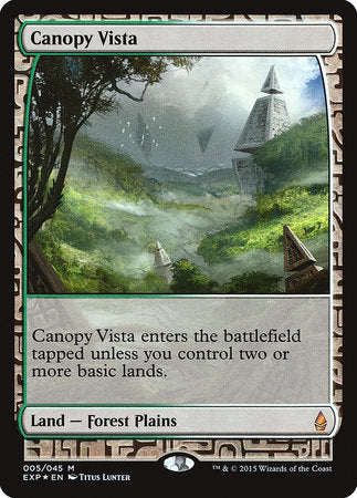 Canopy Vista [Zendikar Expeditions] | Tabernacle Games