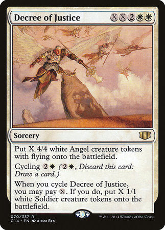 Decree of Justice [Commander 2014] | Tabernacle Games