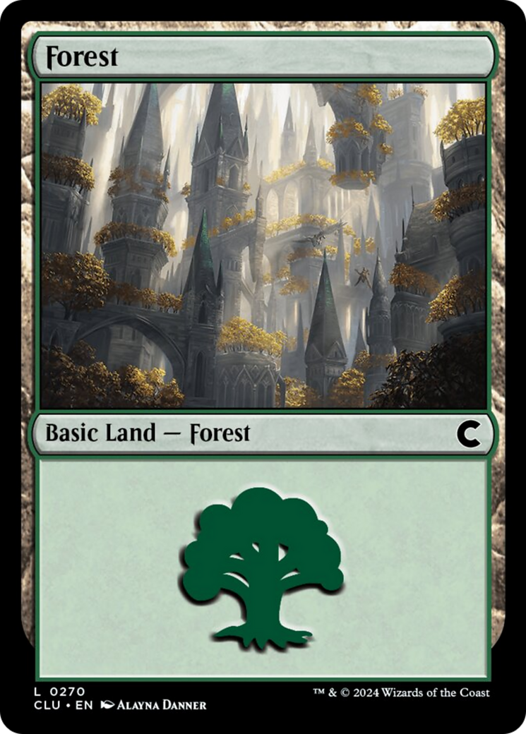 Forest (0270) [Ravnica: Clue Edition] | Tabernacle Games
