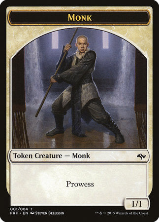 Monk Token [Fate Reforged Tokens] | Tabernacle Games