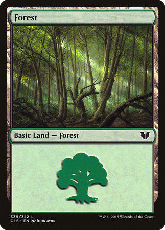 Forest (339) [Commander 2015] | Tabernacle Games