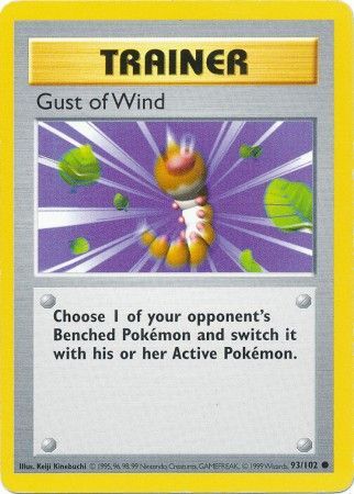 Gust of Wind (93/102) [Base Set Shadowless Unlimited] | Tabernacle Games