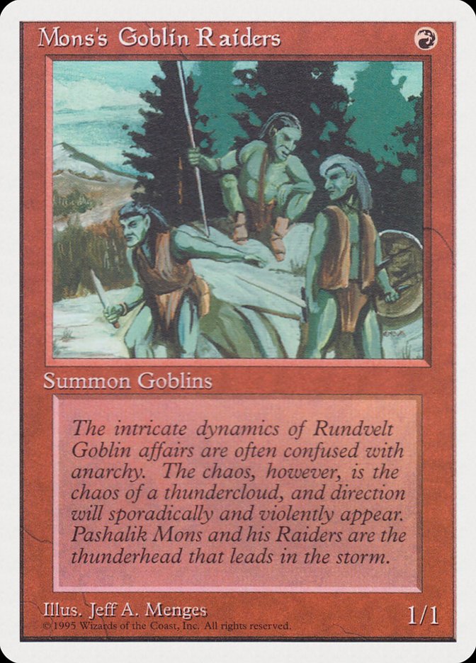 Mons's Goblin Raiders [Rivals Quick Start Set] | Tabernacle Games