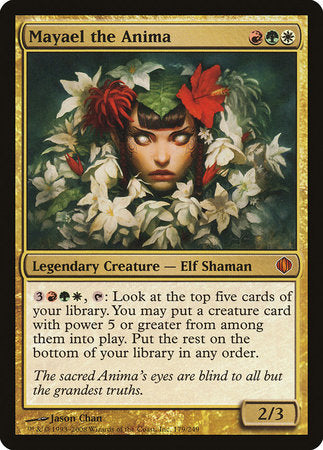Mayael the Anima [Shards of Alara] | Tabernacle Games