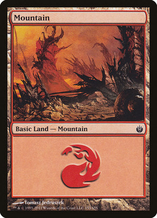 Mountain (153) [Mirrodin Besieged] | Tabernacle Games