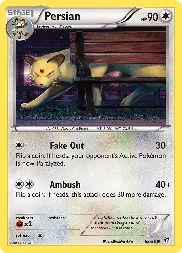 Persian (62/98) [XY: Ancient Origins] | Tabernacle Games