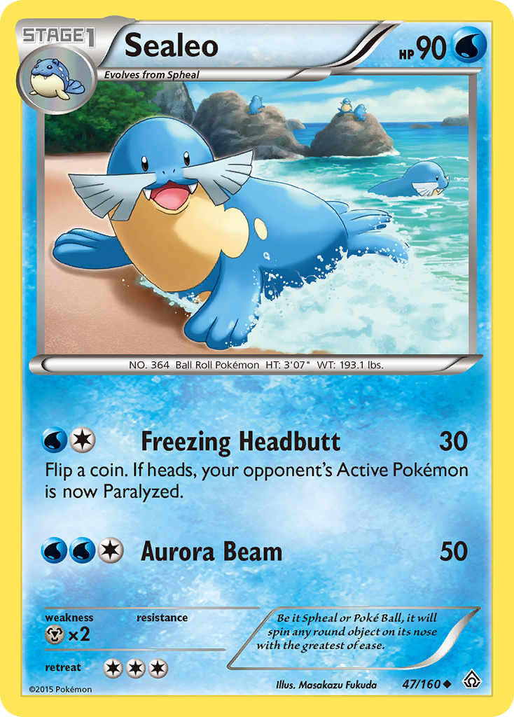 Sealeo (47/160) [XY: Primal Clash] | Tabernacle Games