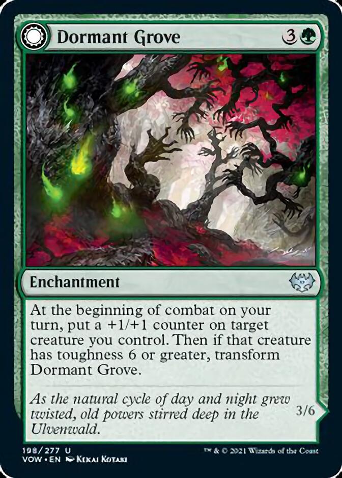 Dormant Grove // Gnarled Grovestrider [Innistrad: Crimson Vow] | Tabernacle Games