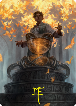 Introduction to Prophecy Art Card (Gold-Stamped Signature) [Strixhaven: School of Mages Art Series] | Tabernacle Games