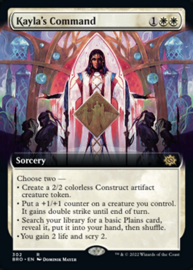 Kayla's Command (Extended Art) [The Brothers' War] | Tabernacle Games