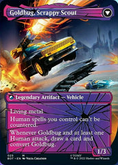 Goldbug, Humanity's Ally // Goldbug, Scrappy Scout (Shattered Glass) [Universes Beyond: Transformers] | Tabernacle Games