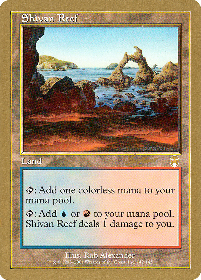 Shivan Reef (Sim Han How) [World Championship Decks 2002] | Tabernacle Games