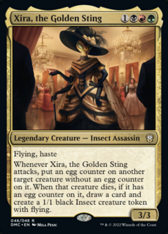 Xira, the Golden Sting [Dominaria United Commander] | Tabernacle Games