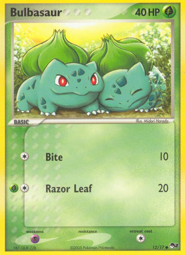 Bulbasaur (12/17) [POP Series 2] | Tabernacle Games