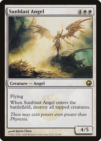 Sunblast Angel [Scars of Mirrodin] | Tabernacle Games