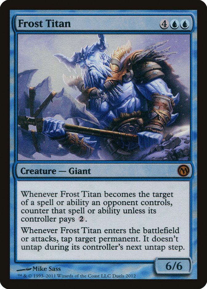 Frost Titan (Duels of the Planeswalkers Promos) [Duels of the Planeswalkers Promos 2011] | Tabernacle Games