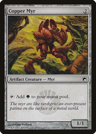 Copper Myr [Scars of Mirrodin] | Tabernacle Games