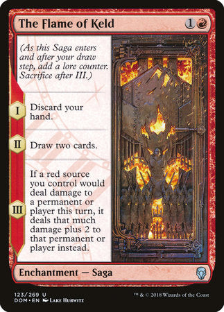 The Flame of Keld [Dominaria] | Tabernacle Games