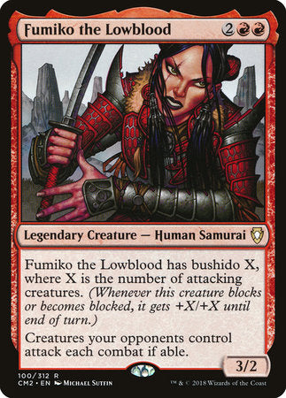 Fumiko the Lowblood [Commander Anthology Volume II] | Tabernacle Games