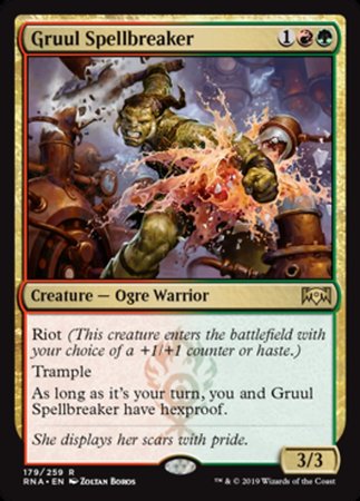 Gruul Spellbreaker [Ravnica Allegiance] | Tabernacle Games