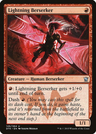 Lightning Berserker [Dragons of Tarkir] | Tabernacle Games