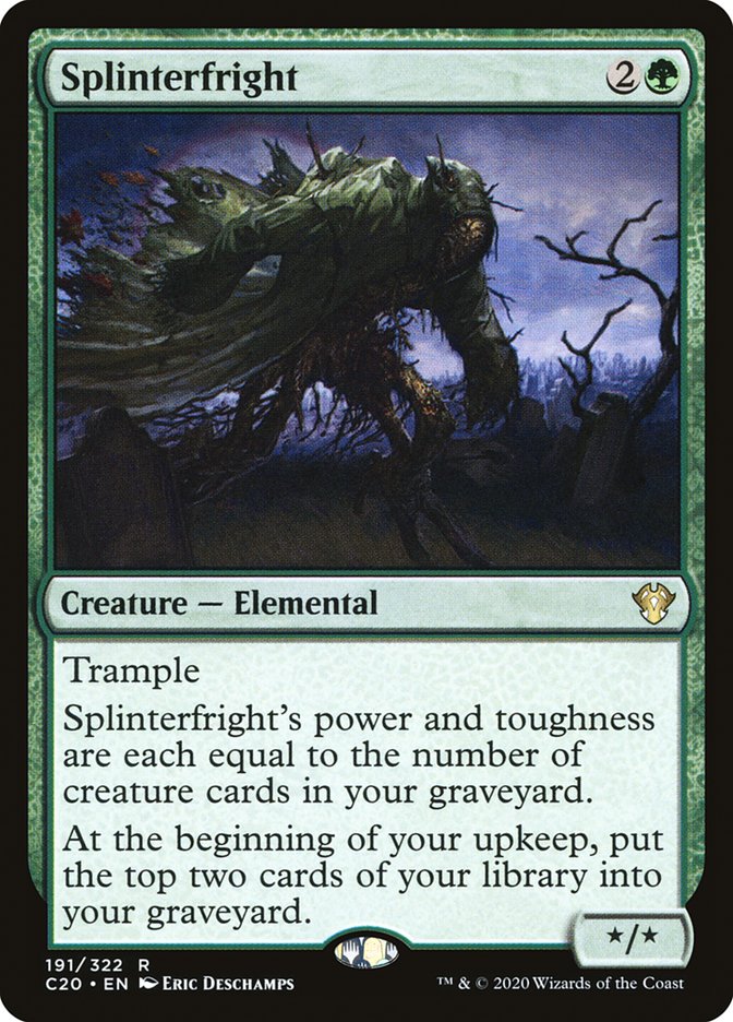 Splinterfright [Commander 2020] | Tabernacle Games
