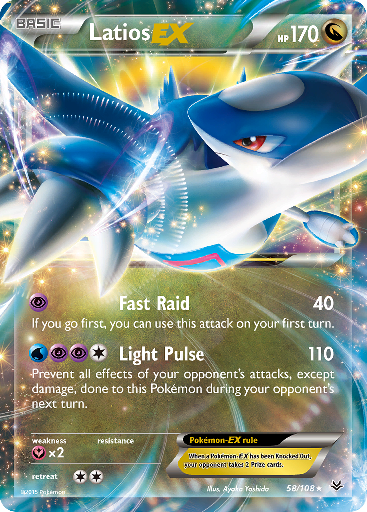 Latios EX (58/108) [XY: Roaring Skies] | Tabernacle Games