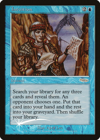 Intuition [Judge Gift Cards 2003] | Tabernacle Games