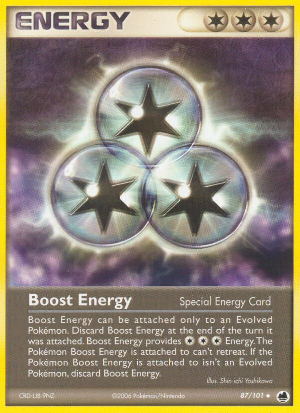 Boost Energy (87/101) [EX: Dragon Frontiers] | Tabernacle Games